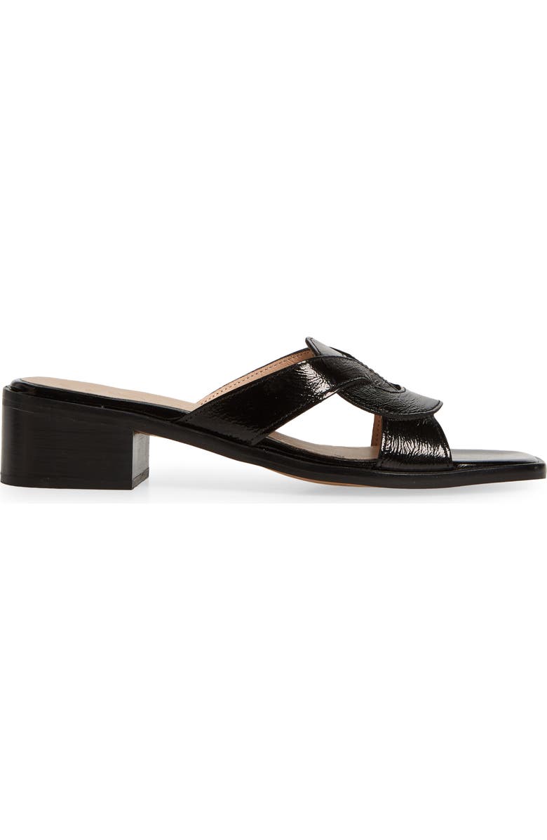 Wonders Leather Slide Sandal, Alternate, color,