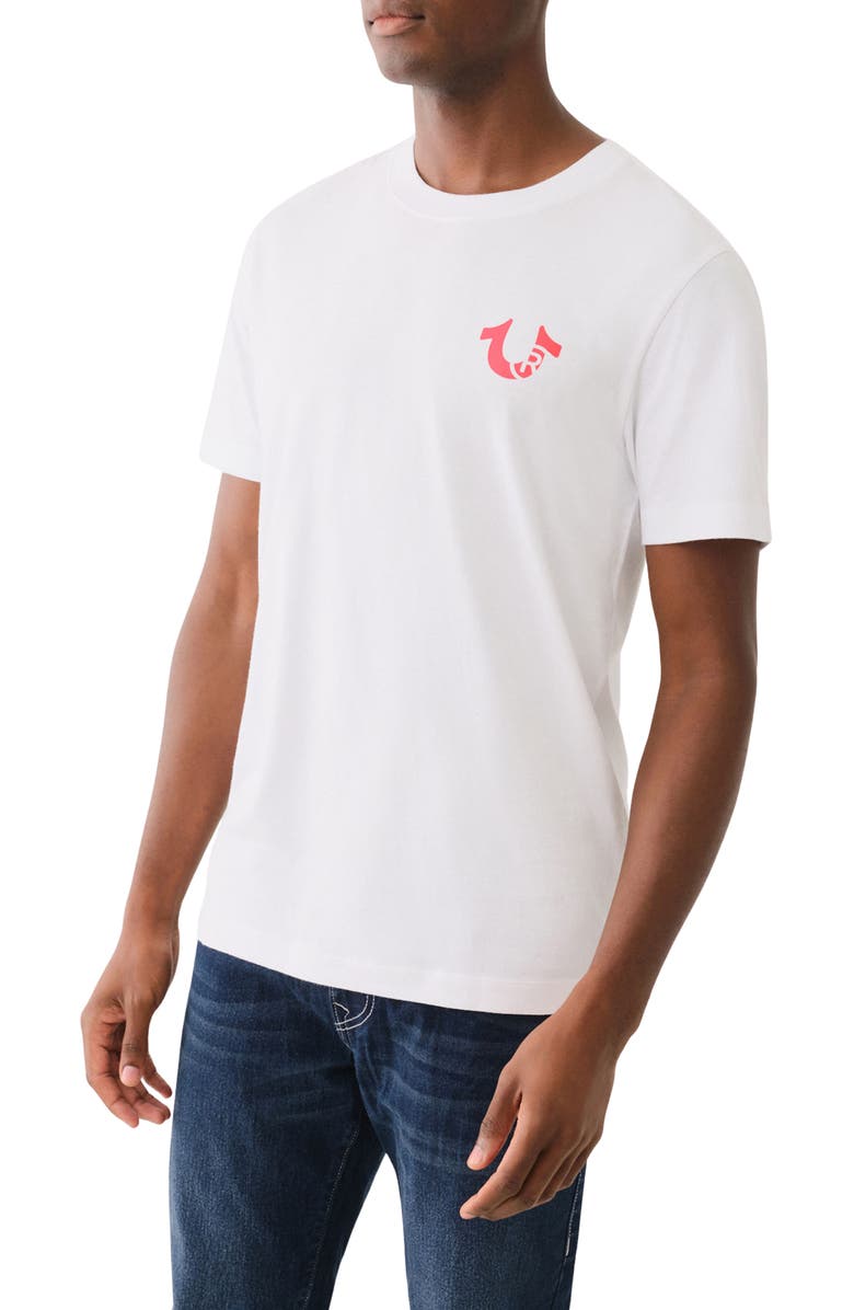 True Religion Tourist Graphic T-Shirt, Alternate, color, 