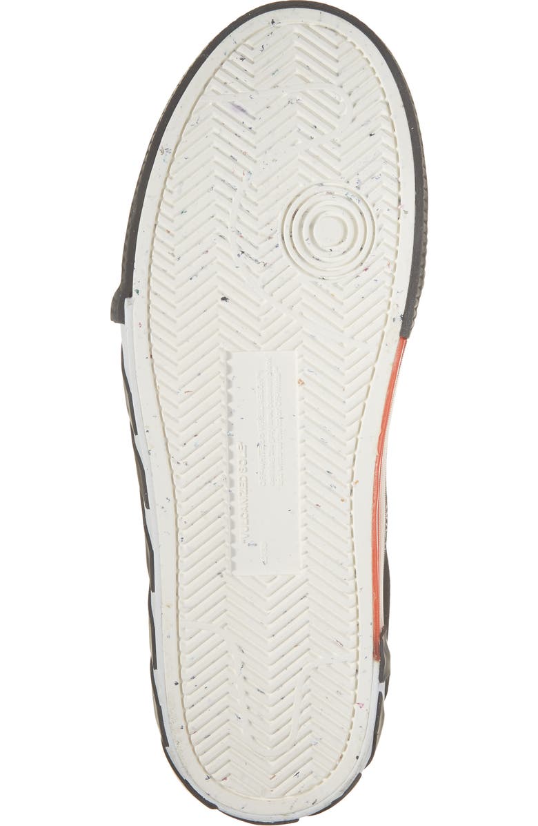 Off-White <p>Low Vulcanized Canvas Sneaker (Men)</p>, Alternate, color, Black Orange
