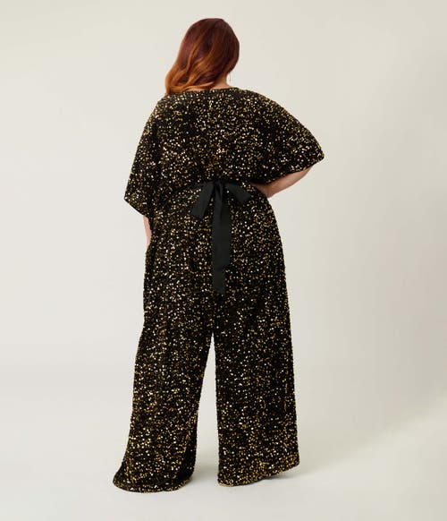 Unique Vintage Plus Size Caftan Jumpsuit In Multi