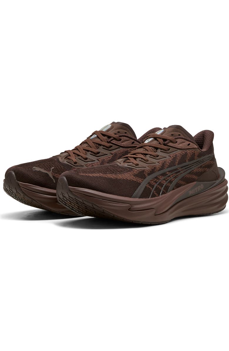 PUMA Deviate Nitro 4 Running Shoe, Alternate, color, Espresso Brown/ Russet Brown