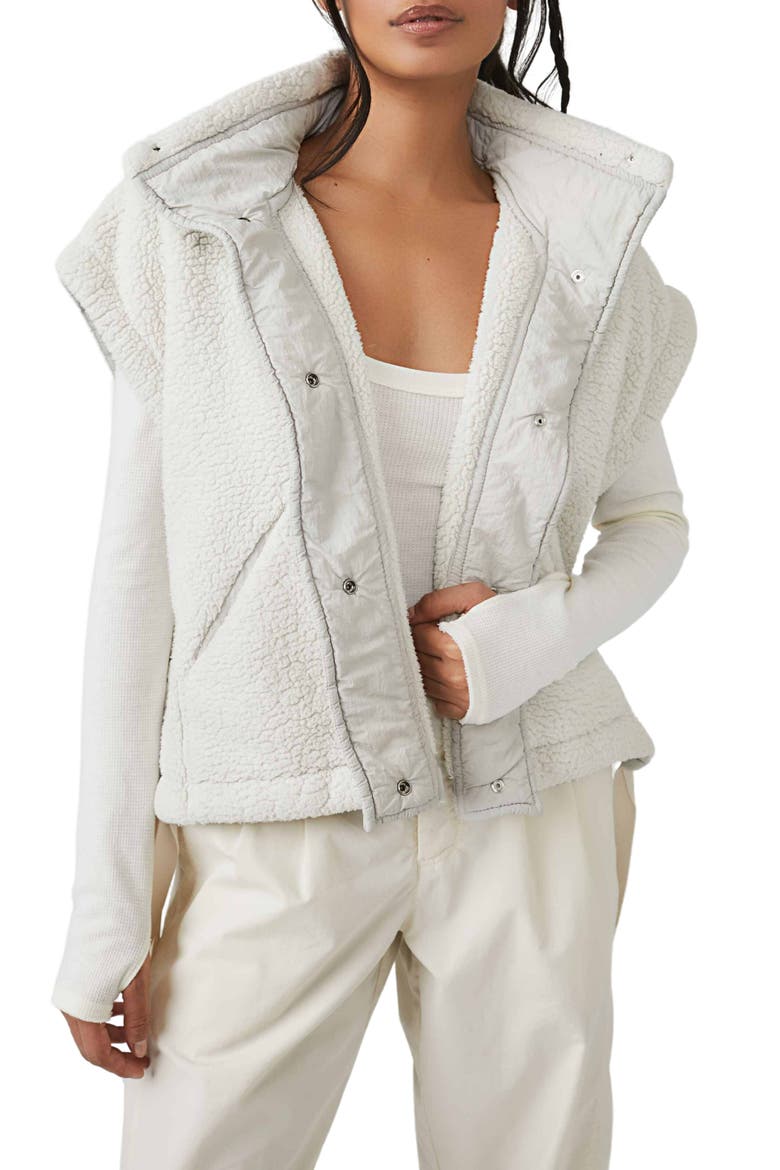 FP Movement Scout It Out Fleece Vest, Main, color, BIRCH TREE
