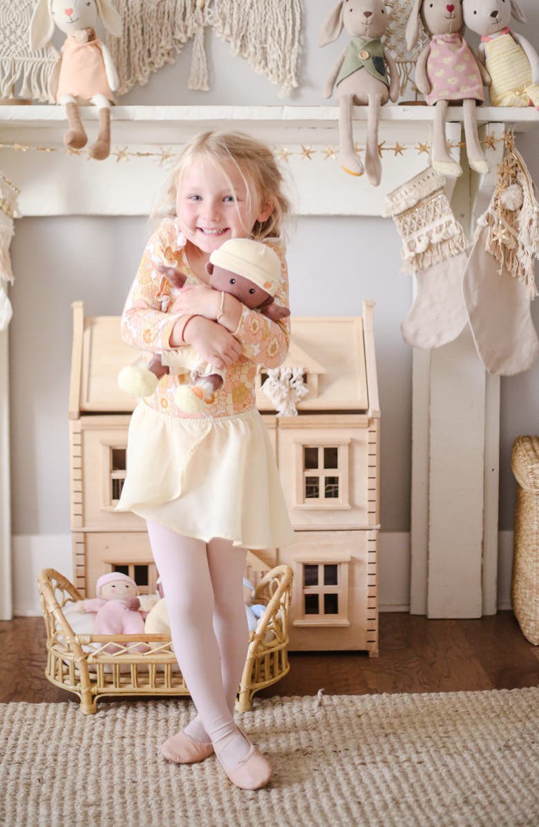APPLE PARK Soft Organic Cotton Baby Doll, Alternate, color, Cream