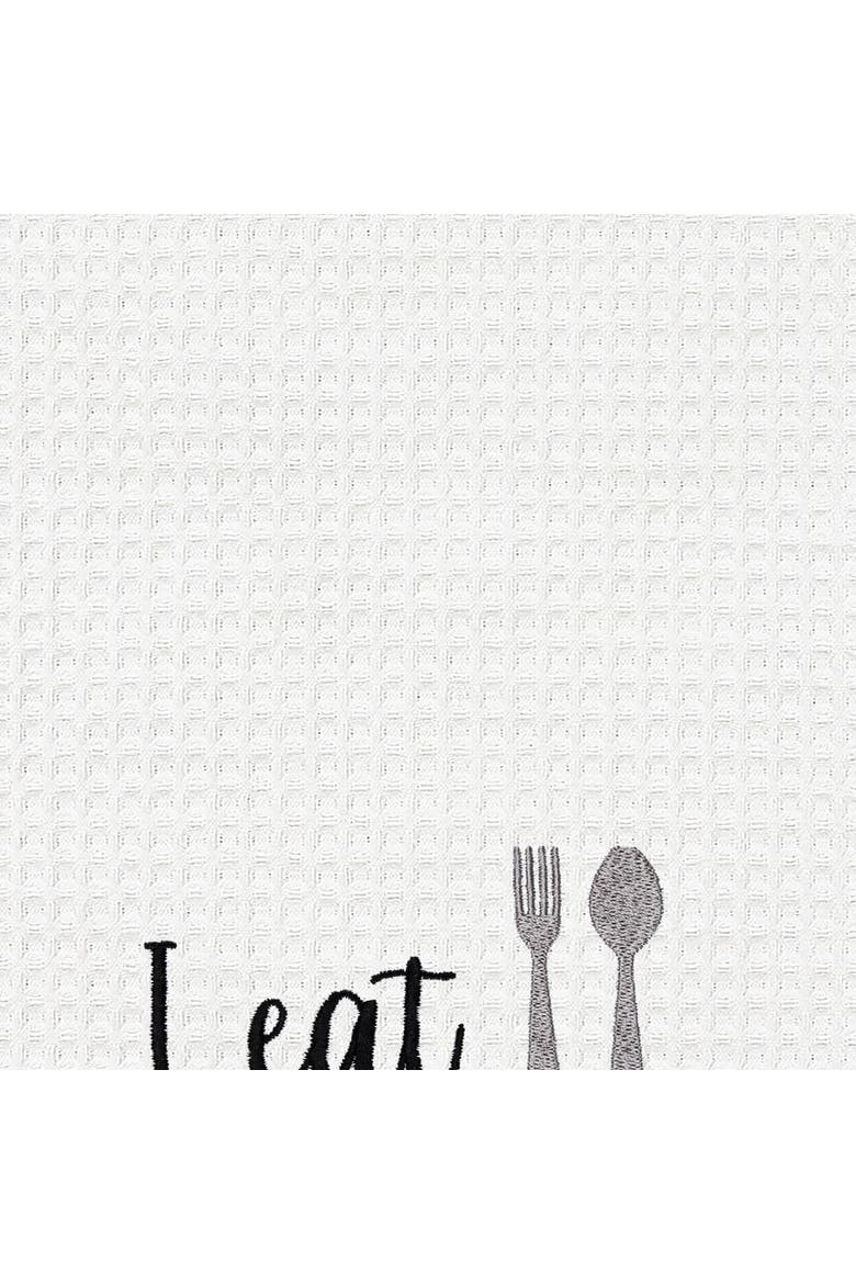 Better Than I Cook Towel, Alternate, color, Black