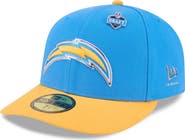 New Era Men's New Era  Powder Blue/Gold Los Angeles Chargers 2026 NFL Draft Pre-Curved 59FIFTY Fitted Hat