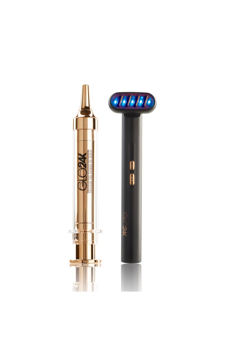 GLO24K UNLEASH THE POWER OF GOLD 6-IN-1 Beauty Therapy Wand for the Face, Eyes & Neck and Express Non-Surgical, Main, color, Na