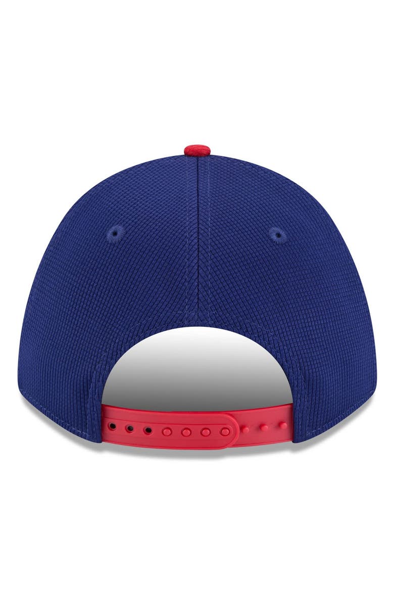 New Era Men's New Era  White/Red Texas Rangers 2025 Batting Practice 9FORTY M-Crown Adjustable Hat, Alternate, color, 
