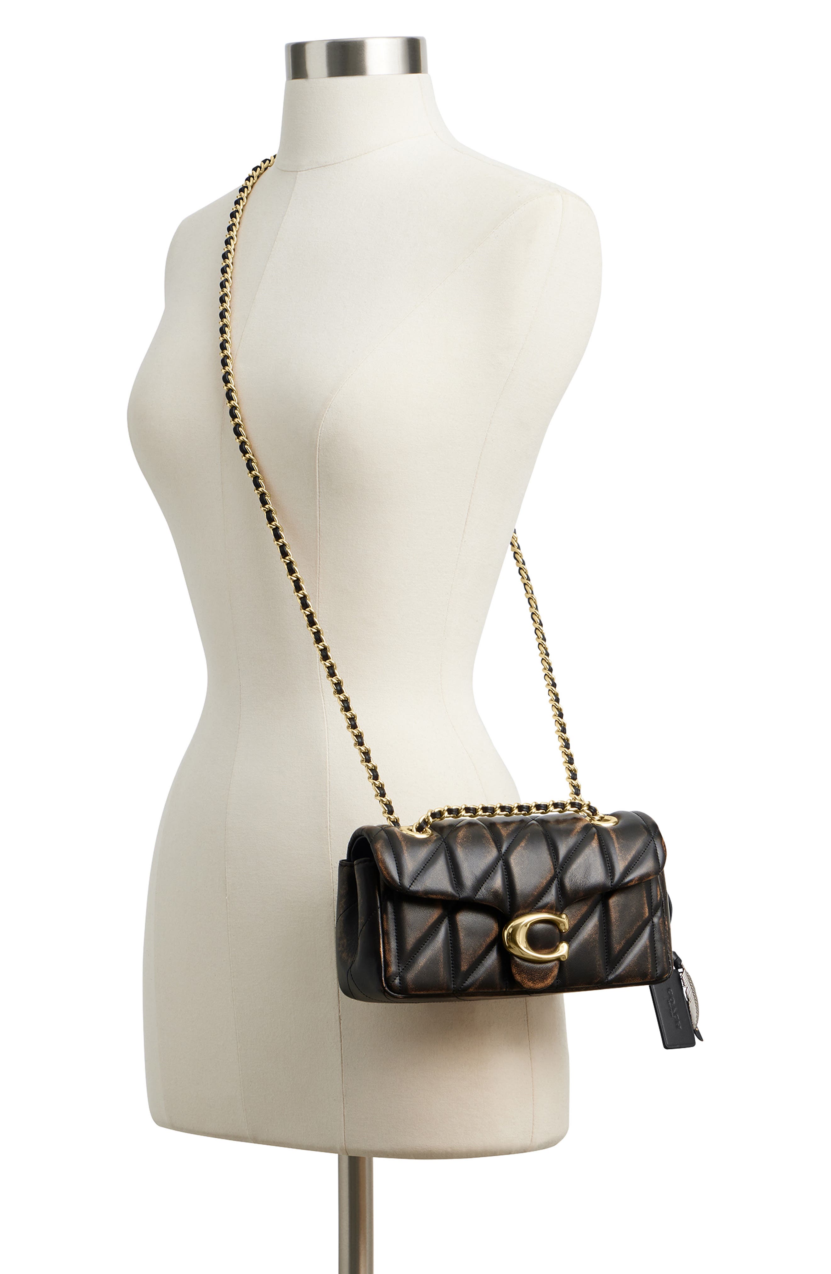 COACH Tabby 20 Quilted Leather Shoulder Bag, Alternate, color, 