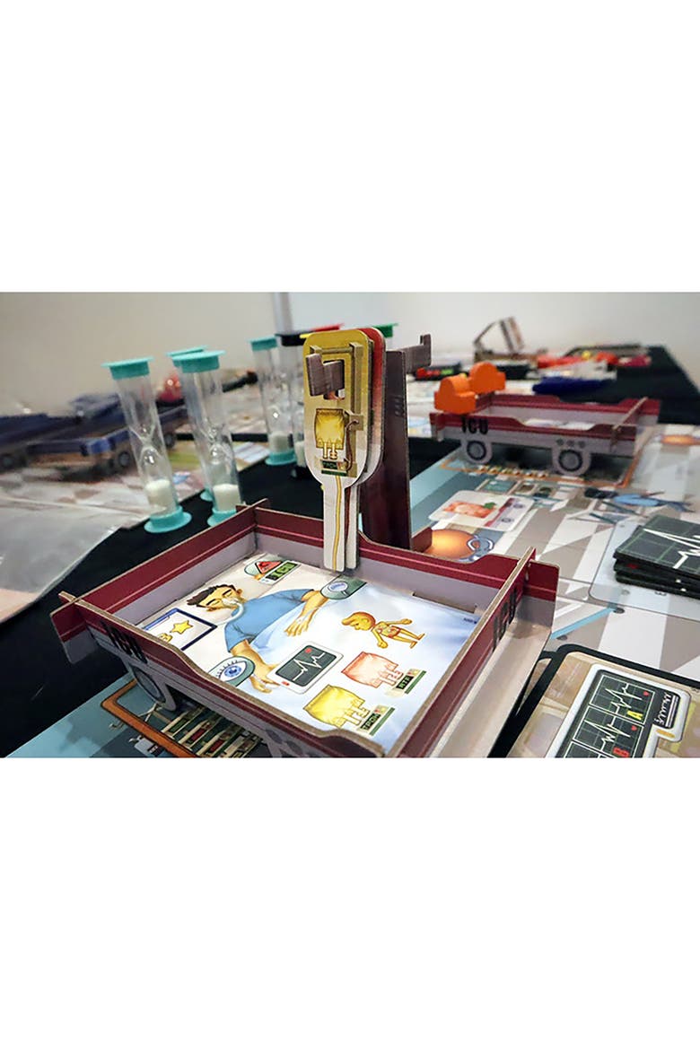 Rush M.D. Icu Expansion, Worker Placement, Alternate, color, Multicolored