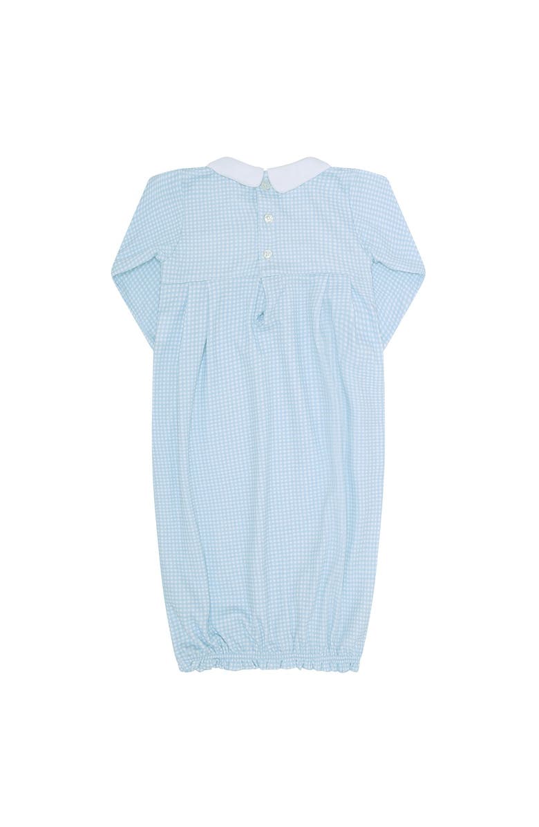 Nellapima Blue Gingham Smocked Gown - Baby, Alternate, color, Blue