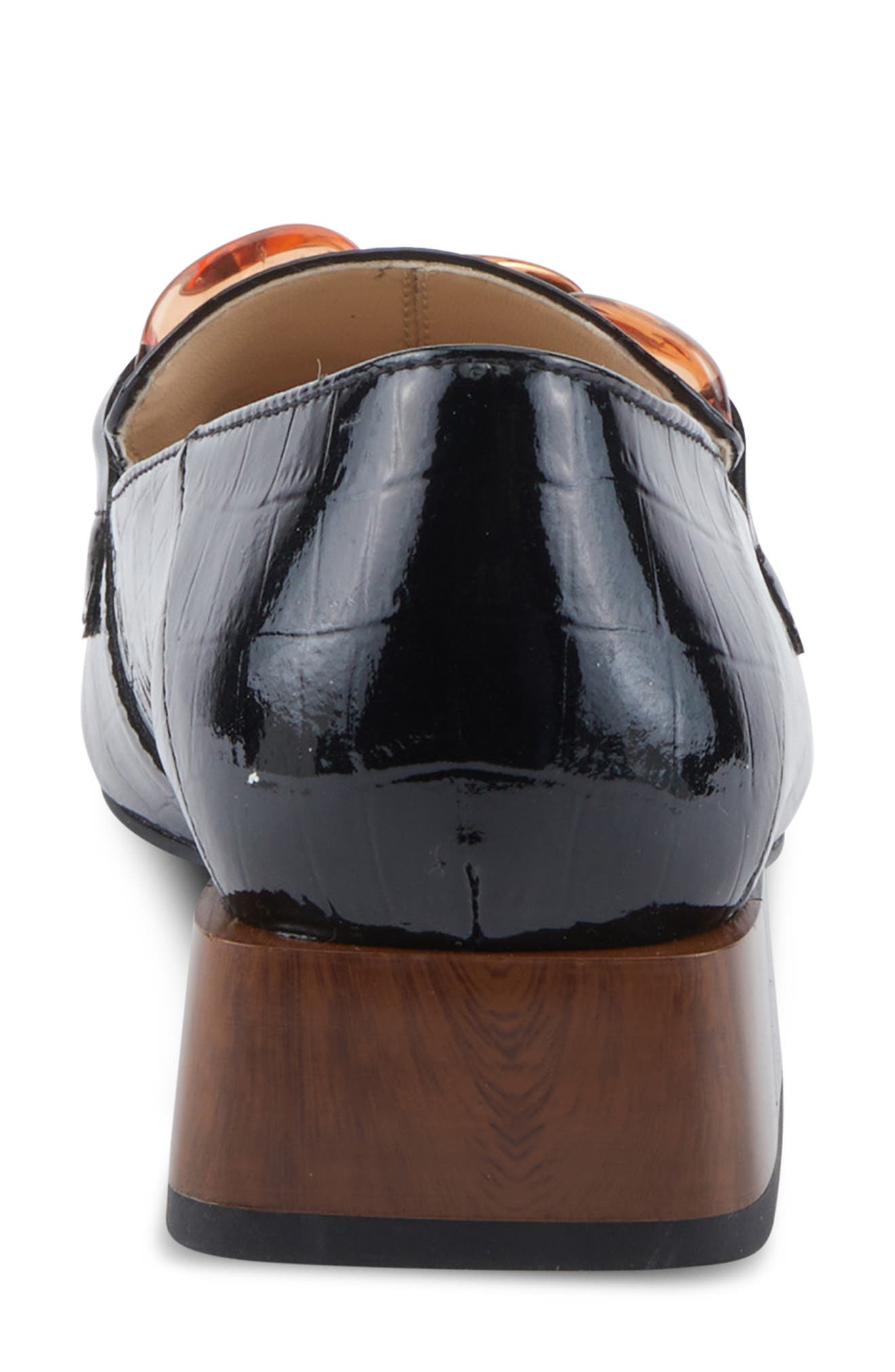 AZURA BY SPRING STEP Baldwin Loafer Pump, Alternate, color, Black Patent