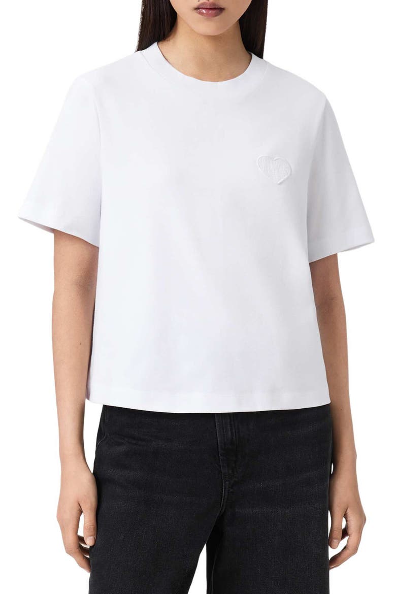 Lover Lisa T-Shirt, Main, color, WHITE