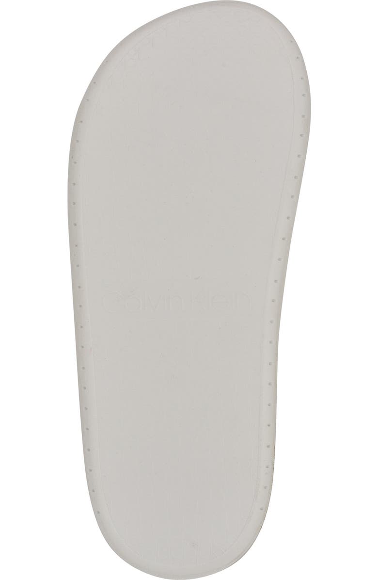 Calvin Klein Barli Slide Sandal, Alternate, color, Clear