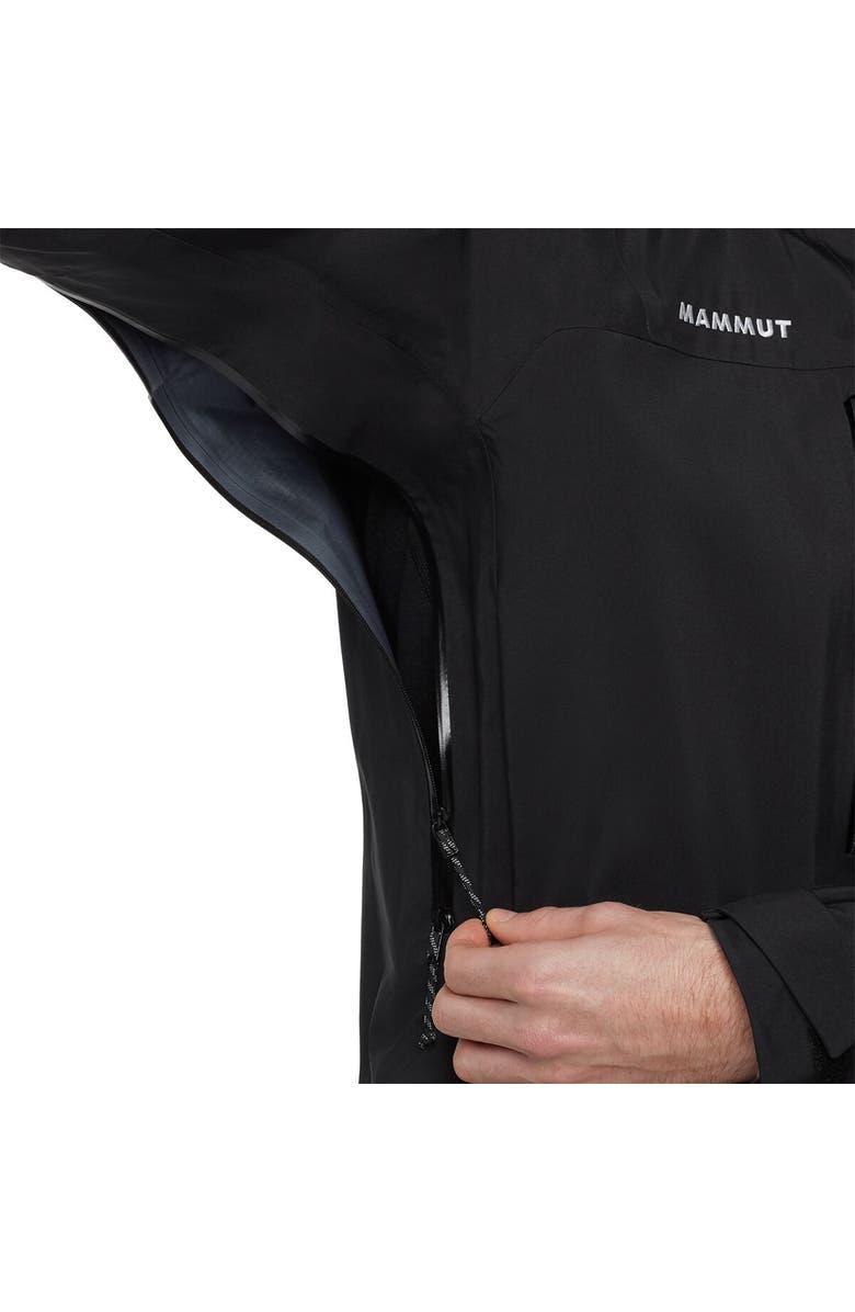 Mammut Crater Pro Hs Hooded Jacket - Men's, Alternate, color, Black