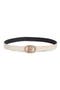 Mayfair Snake Embossed Leather Belt
