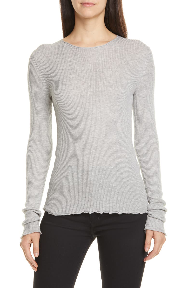 Vince Rib Crewneck Sweater, Main, color,
