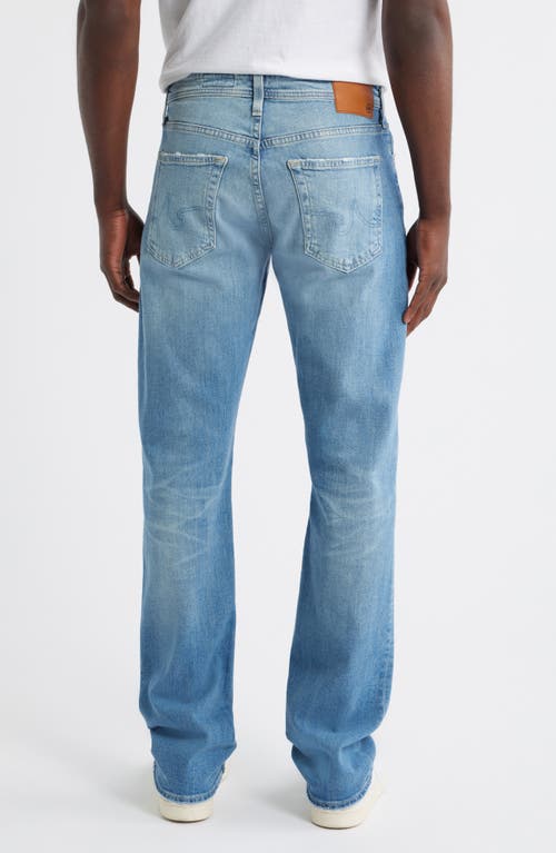 Ag Everett Slim Straight Leg Jeans In White