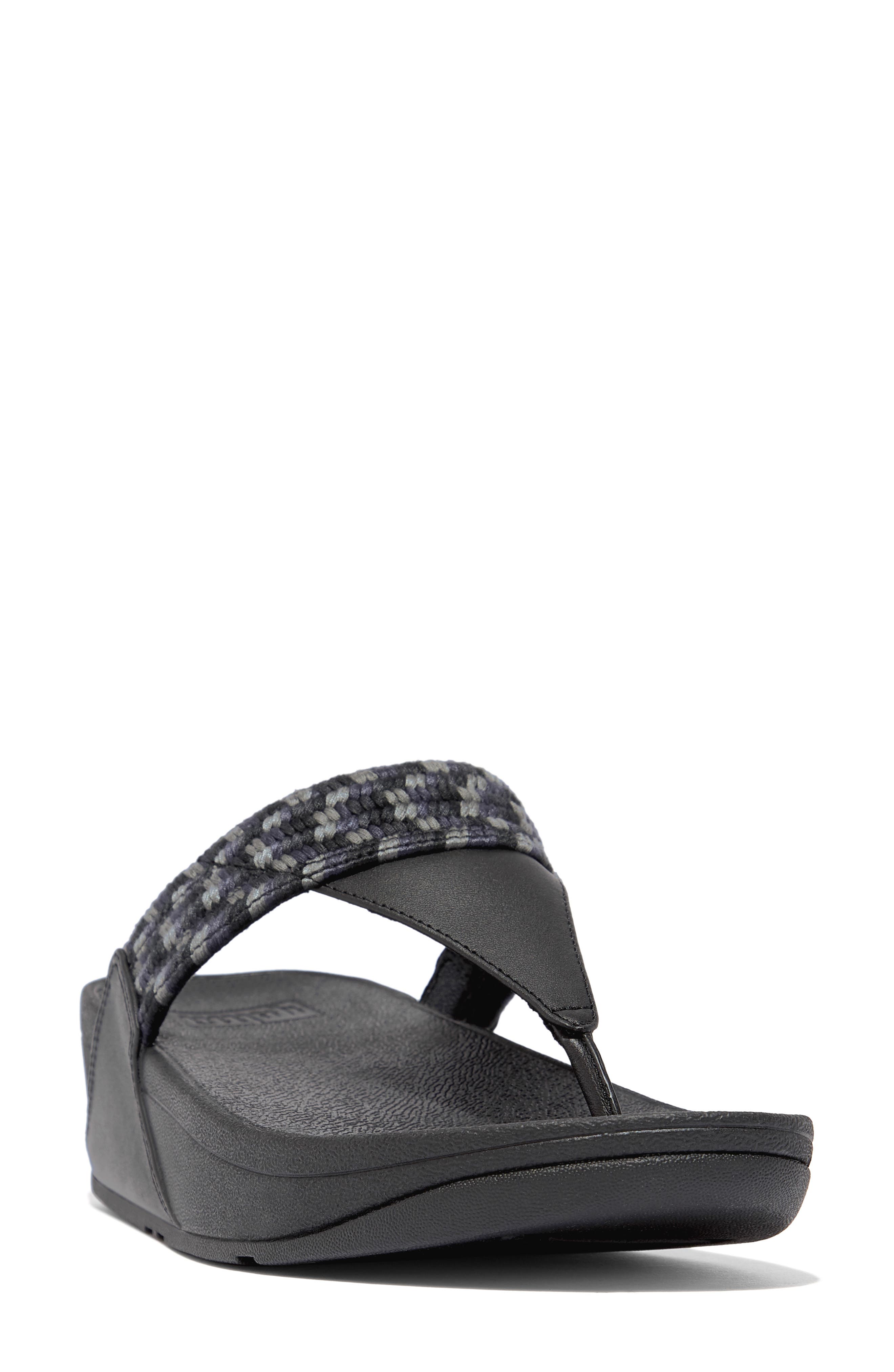 FitFlop Lulu Art Wedge Sandal, Main, color, 