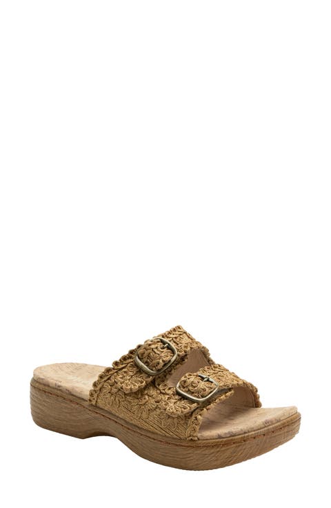 Oona Platform Slide Sandal (Women)