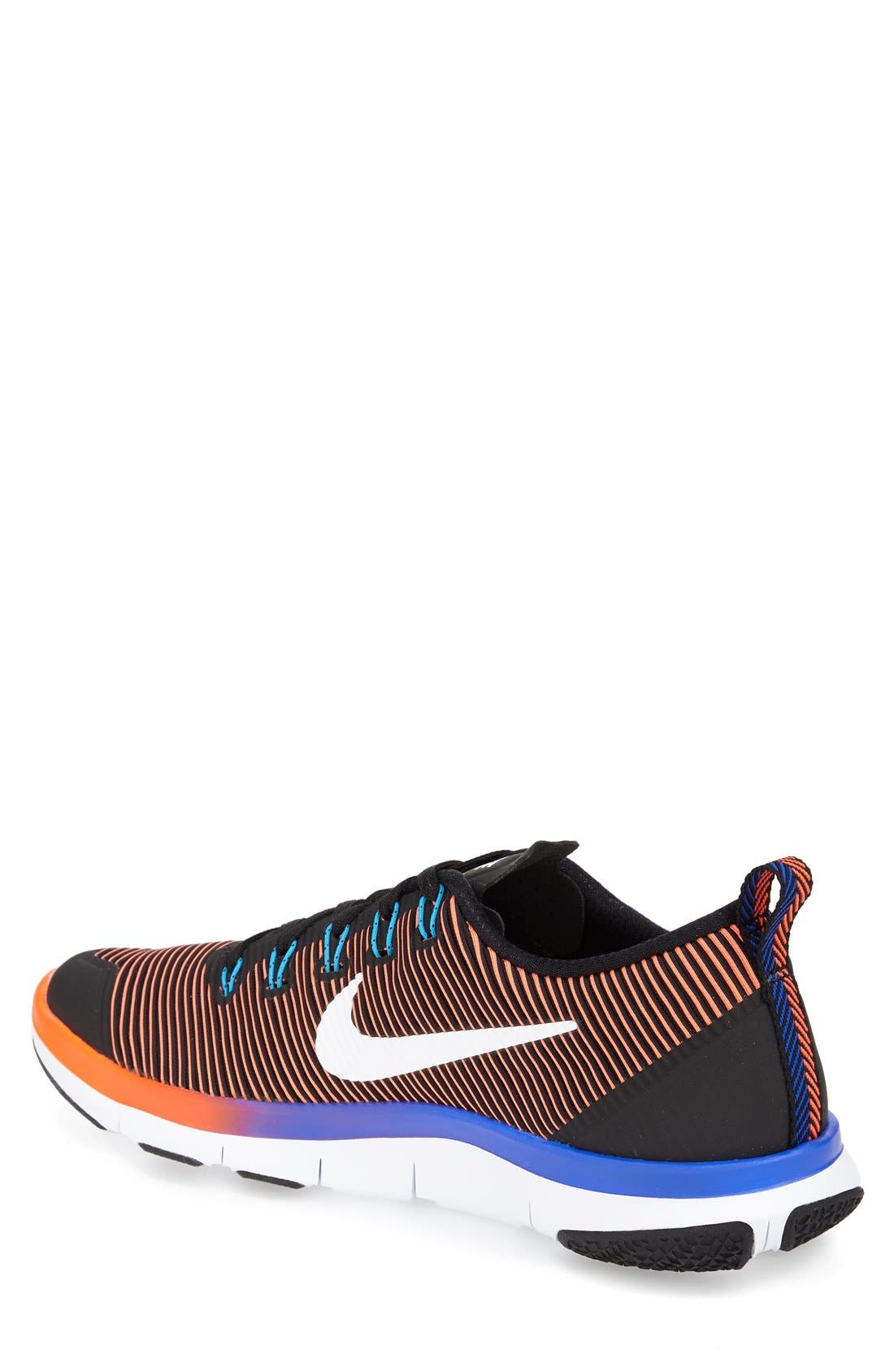 'Free Train Versatility' Training Shoe, Alternate, color, BLACK/ WHITE/ CRIMSON/ BLUE
