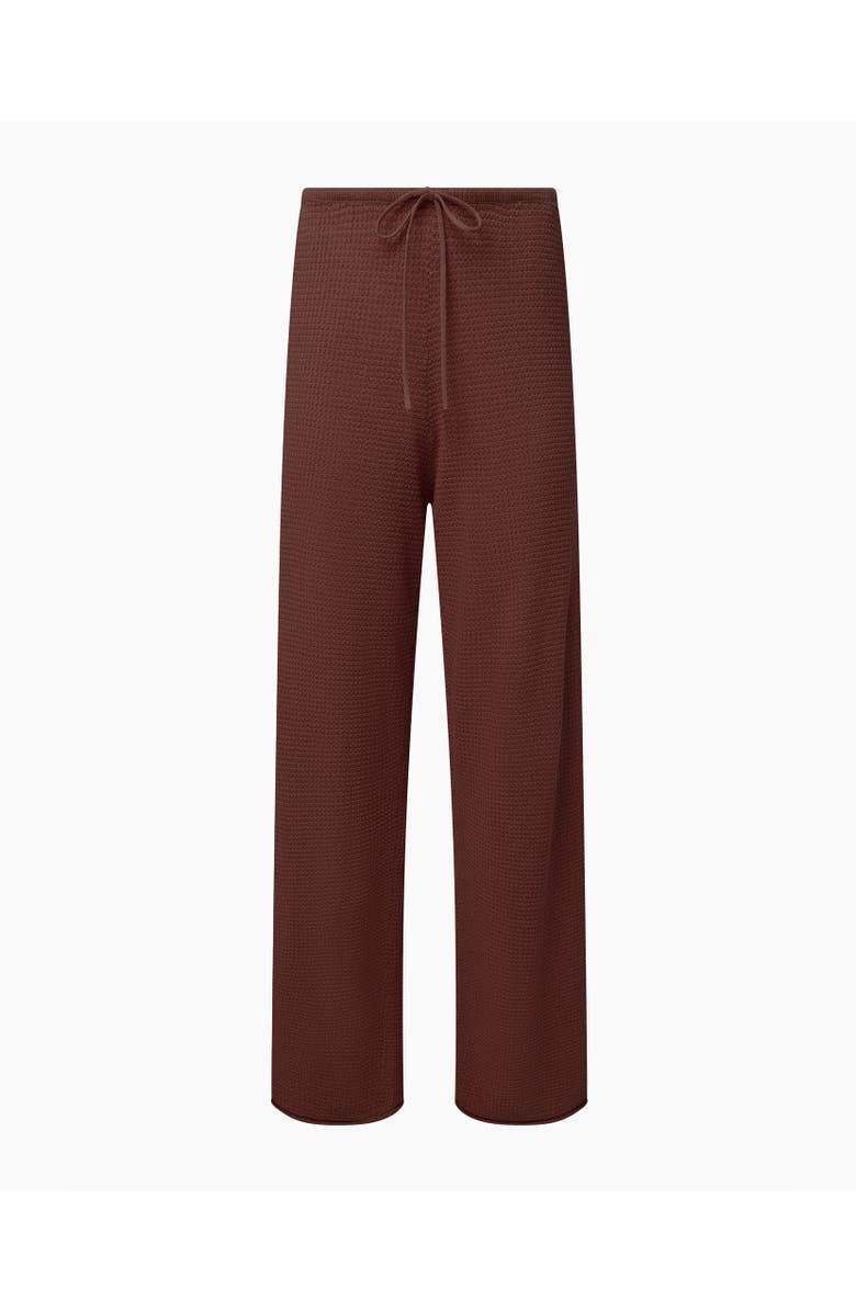 Onia Knit Drawstring Pant, Alternate, color, Brown