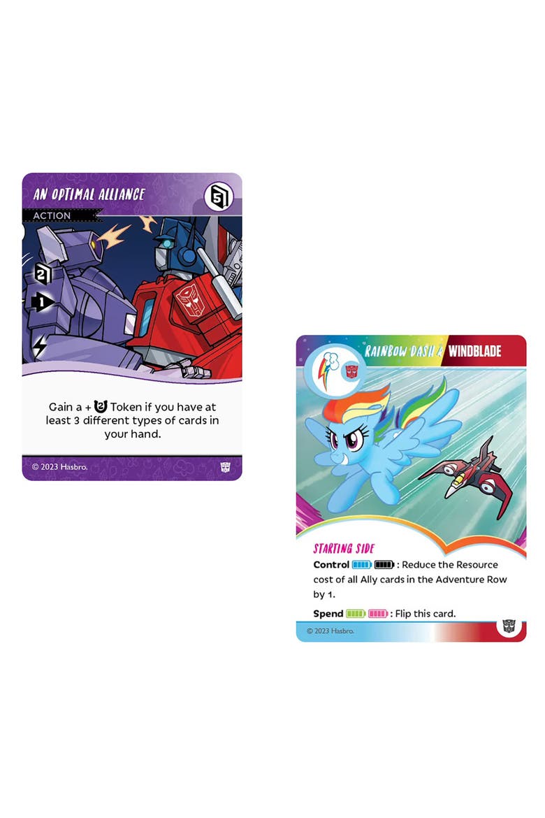 My Little Pony DBG Collision Course A Transformers Crossover Expansion 14+, Alternate, color, Multicolored