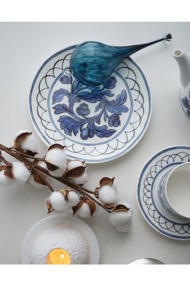 Heritage Blue Bird Salad Plate, Alternate, color, Multi