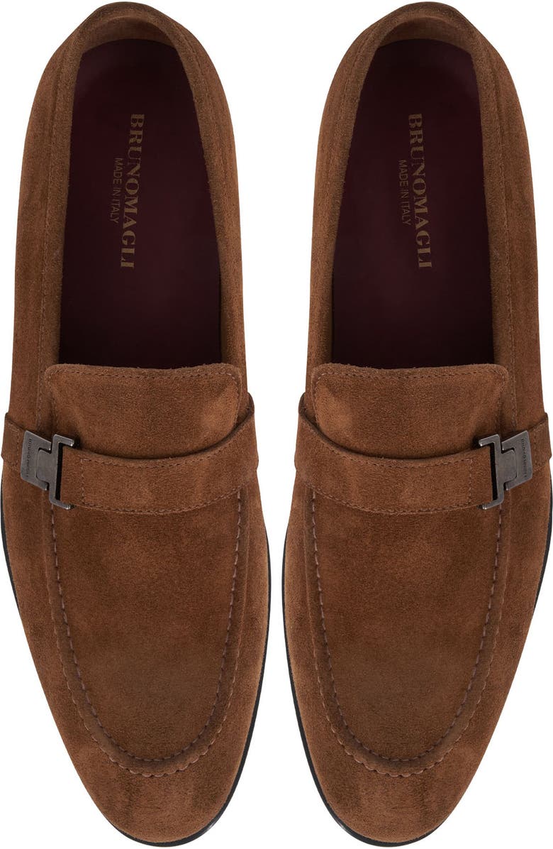 Bruno Magli Arlo Loafer, Alternate, color, Cognac Suede