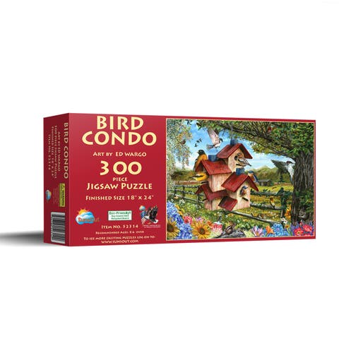 Bird Condo 300 piece Jigsaw Puzzle for Adults
