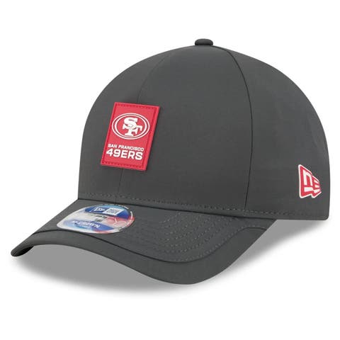 Men's New Era Charcoal San Francisco 49ers 2025 Sideline Cold Weather 9FORTY M-Crown Adjustable Hat