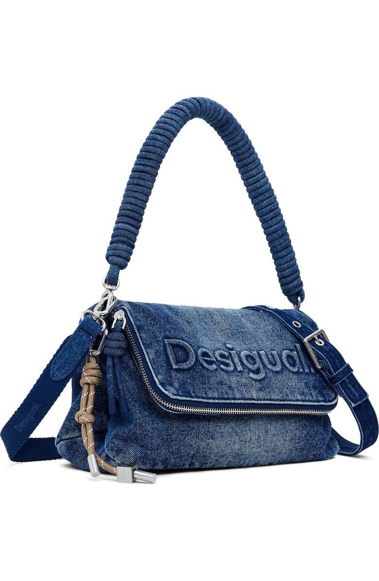 Desigual Denim Crossbody Bag, Alternate, color,