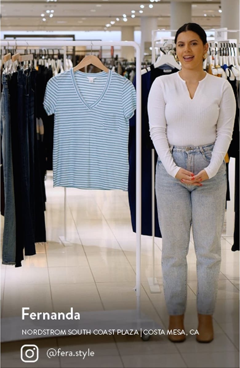 V-Neck Short Sleeve Pocket T-Shirt, sales video thumbnail