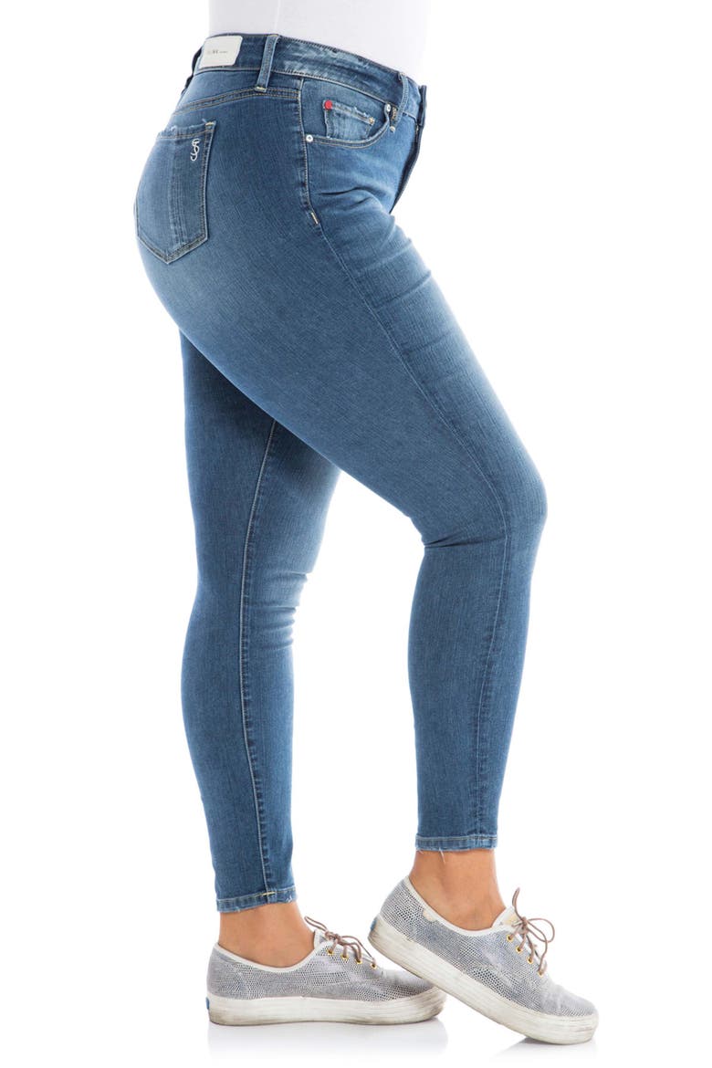 Slim Leg Jeans, Alternate, color, PENELOPE