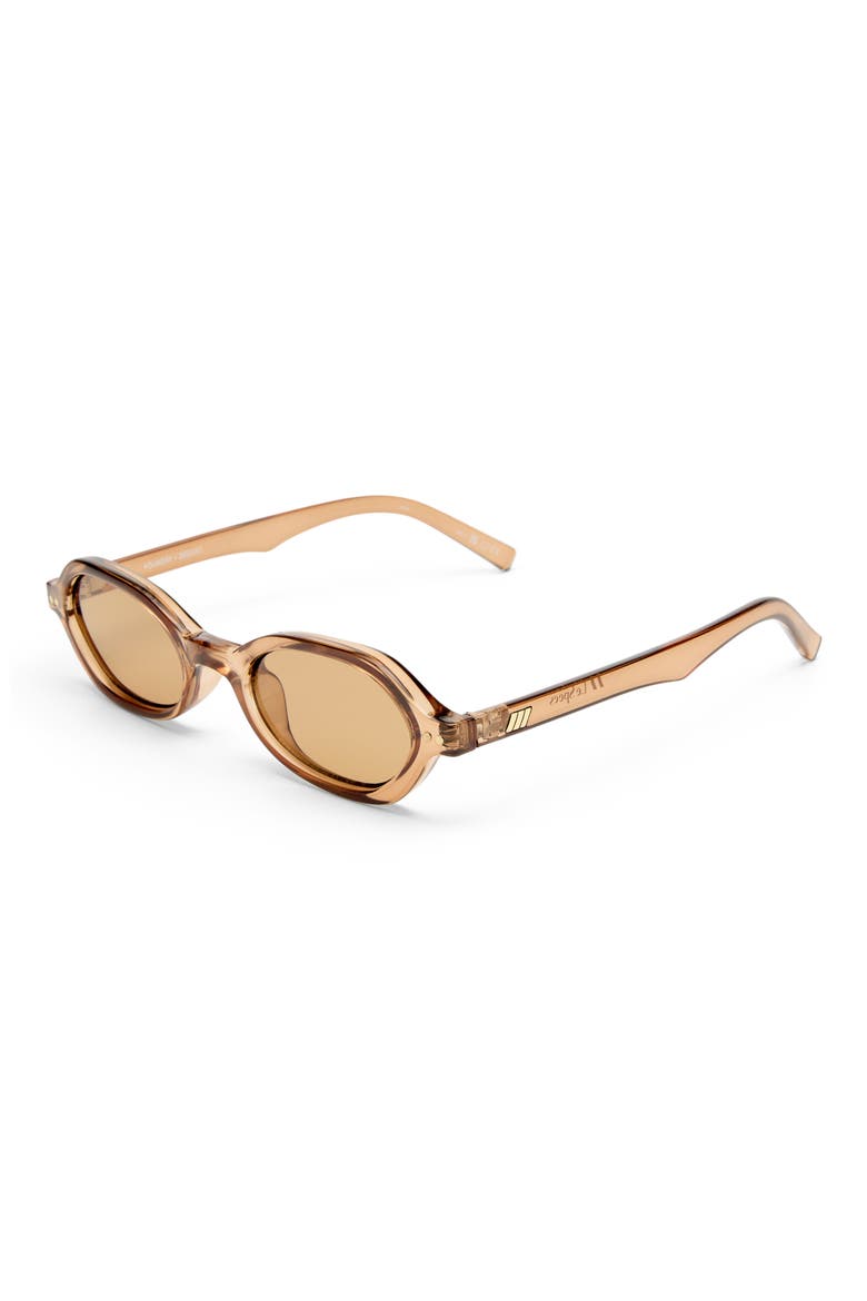 Gender Inclusive Foundry 52mm Rectangular Sunglasses, Alternate, color, WHISKEY