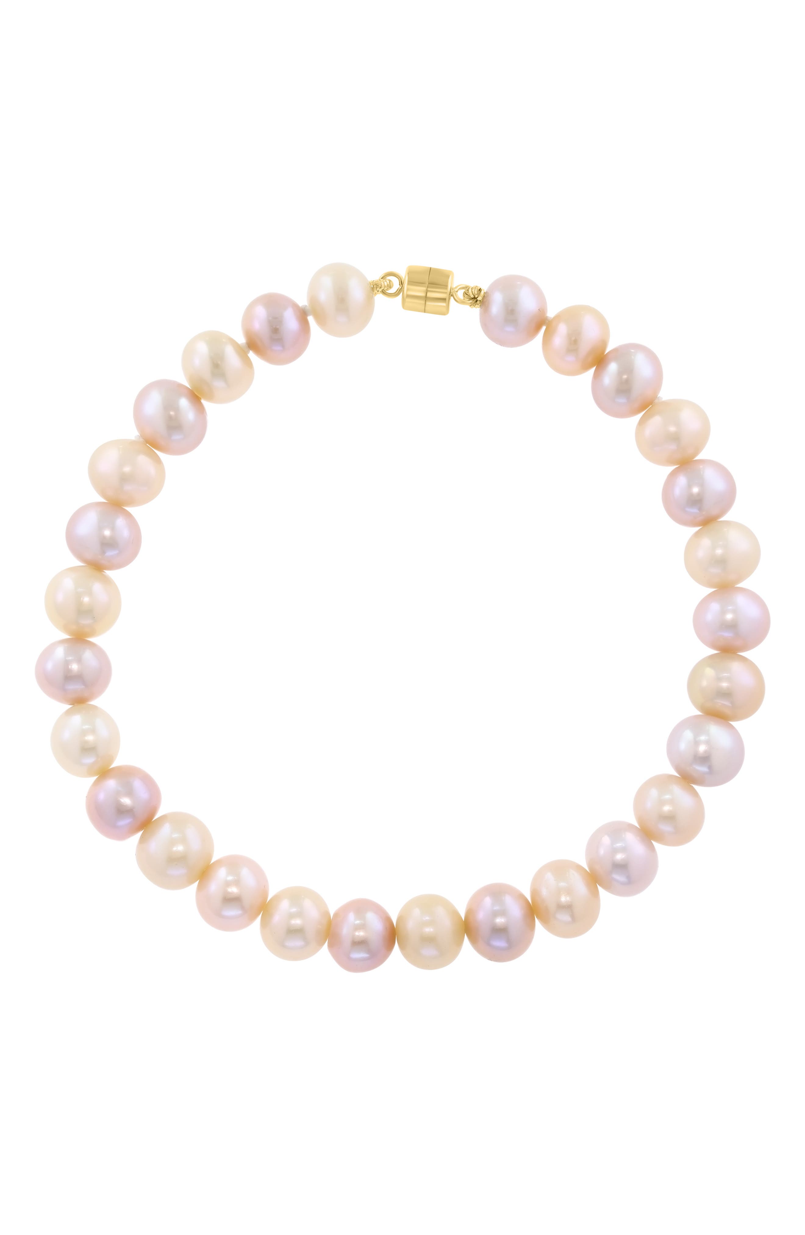 14k Gold Freshwater Cultured Pearl Bracelet