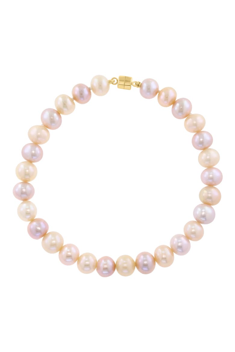 14k Gold Freshwater Cultured Pearl Bracelet, Main, color, MULTI