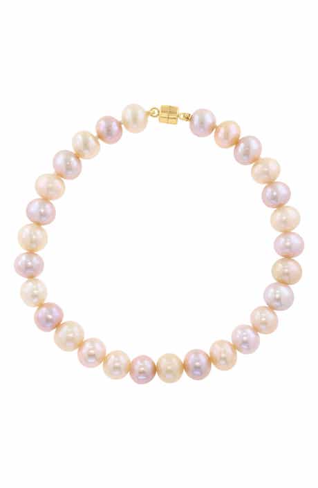14k Gold Freshwater Cultured Pearl Bracelet