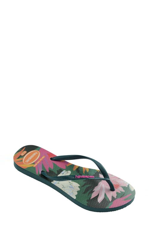 HAVAIANAS HAVAIANAS SLIM SUMMER BLISS FLIP FLOP