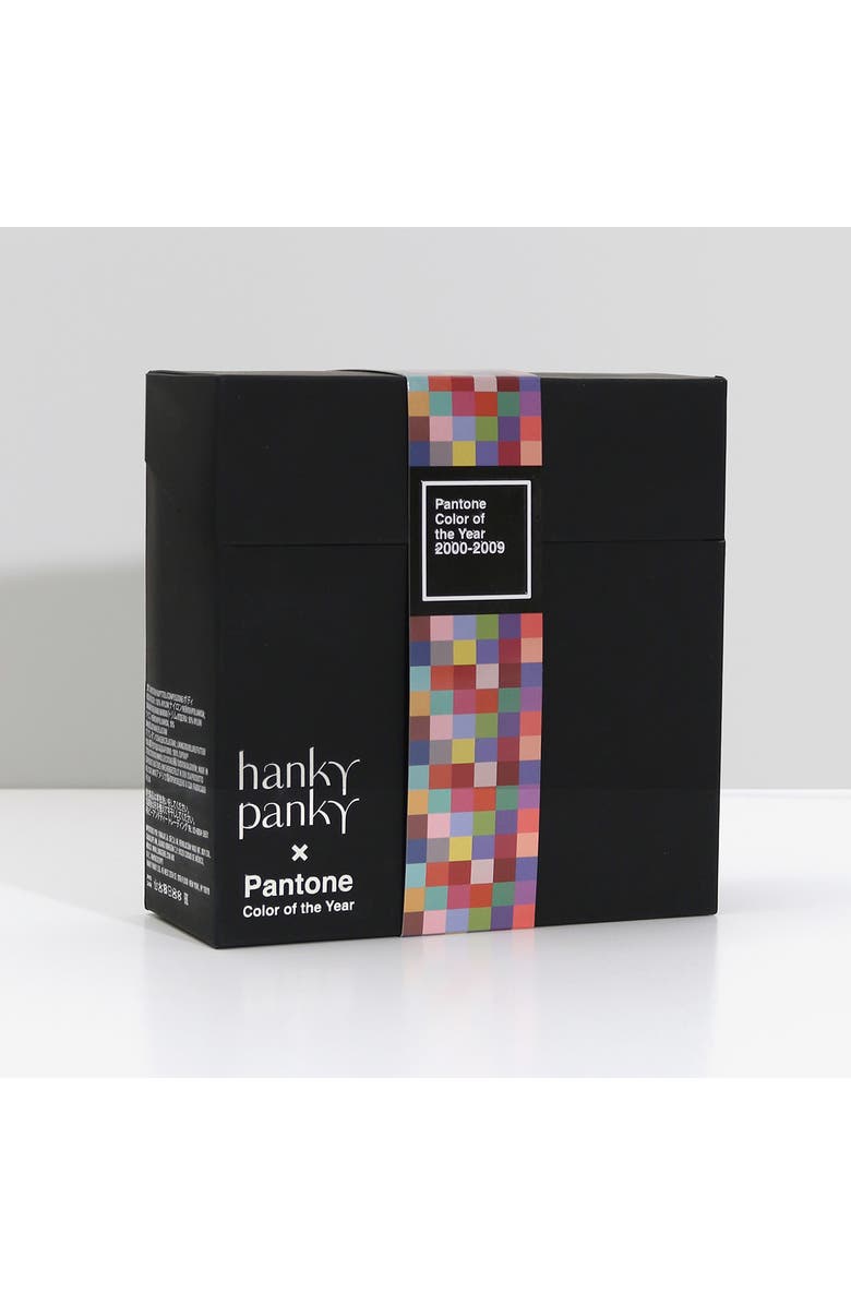 Hanky Panky x Pantone<sup>®</sup> Color of the Year 10-Pack Low Rise Thongs, Alternate, color, 