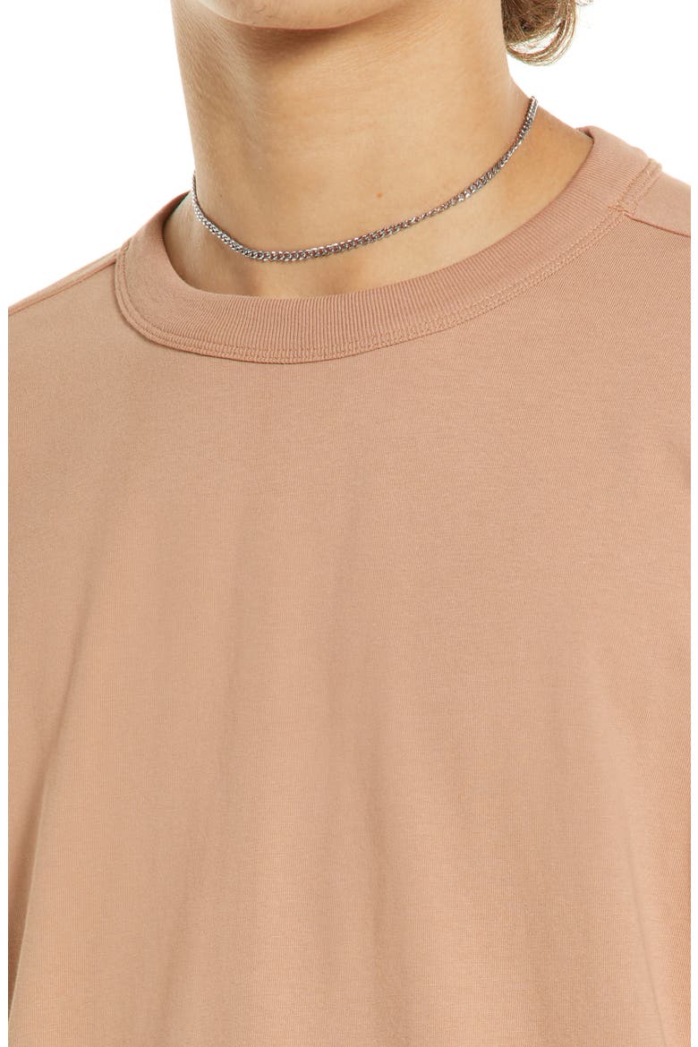 Long Sleeve Crewneck T-Shirt, Alternate, color, TAN PRALINE