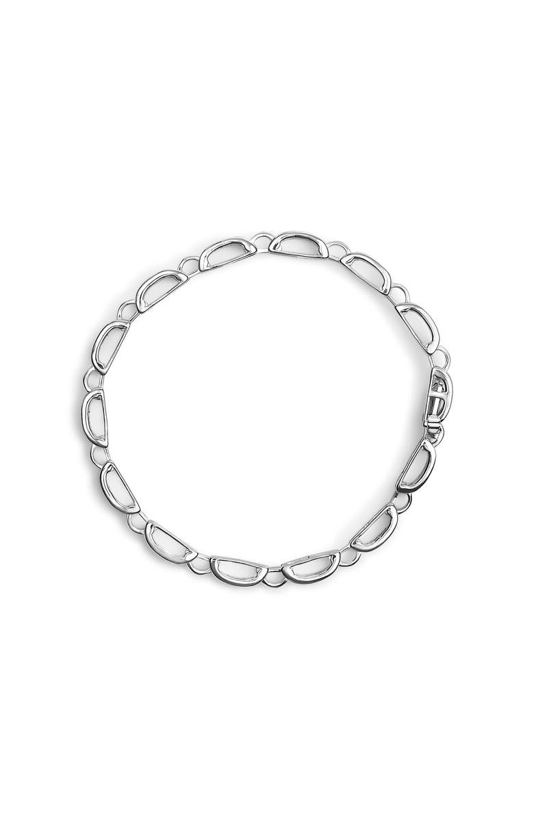 Haus of Brilliance 14K White Gold 1.00 Cttw Princess-Cut Diamond Link Bracelet -, Alternate, color, White