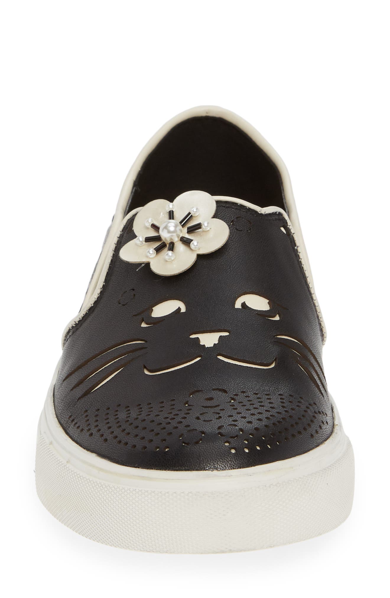 KARL LAGERFELD PARIS Edison Slip-On Cat Sneaker, Alternate, color, 