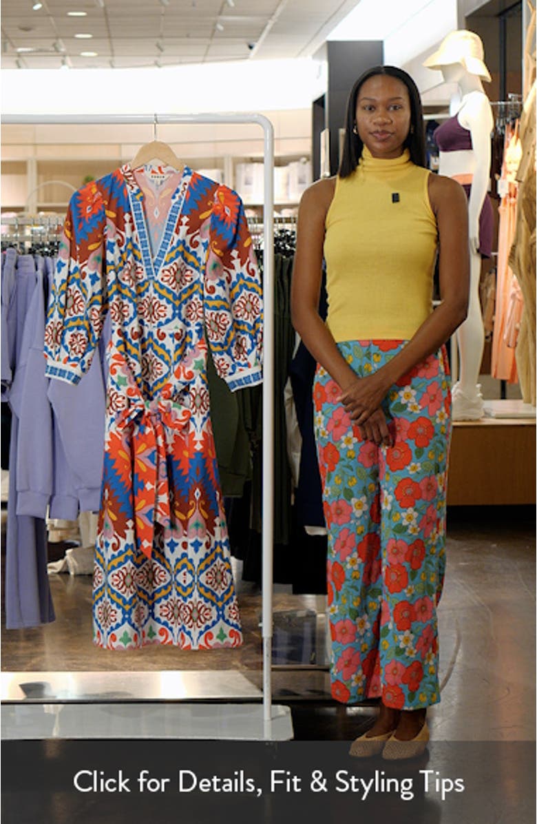 Octavia Cotton Midi Dress, sales video thumbnail