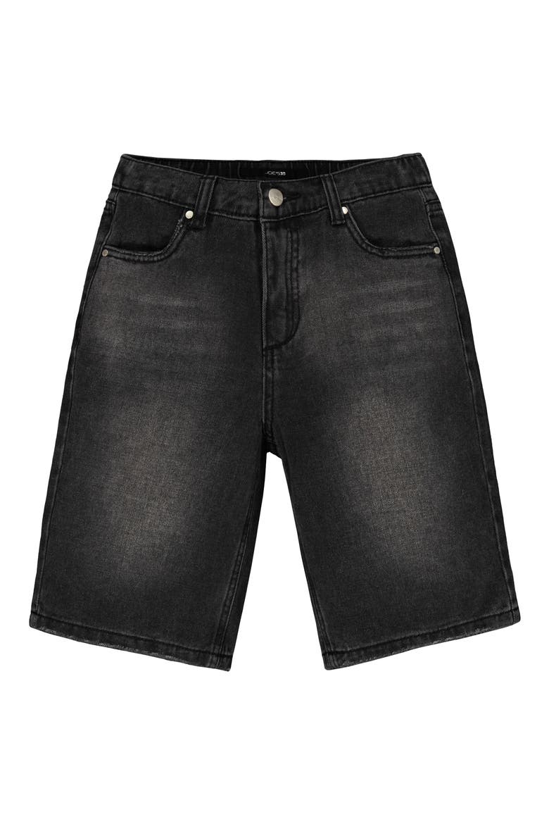 Kids' Brixton Denim Shorts, Main, color, WASHED BLACK