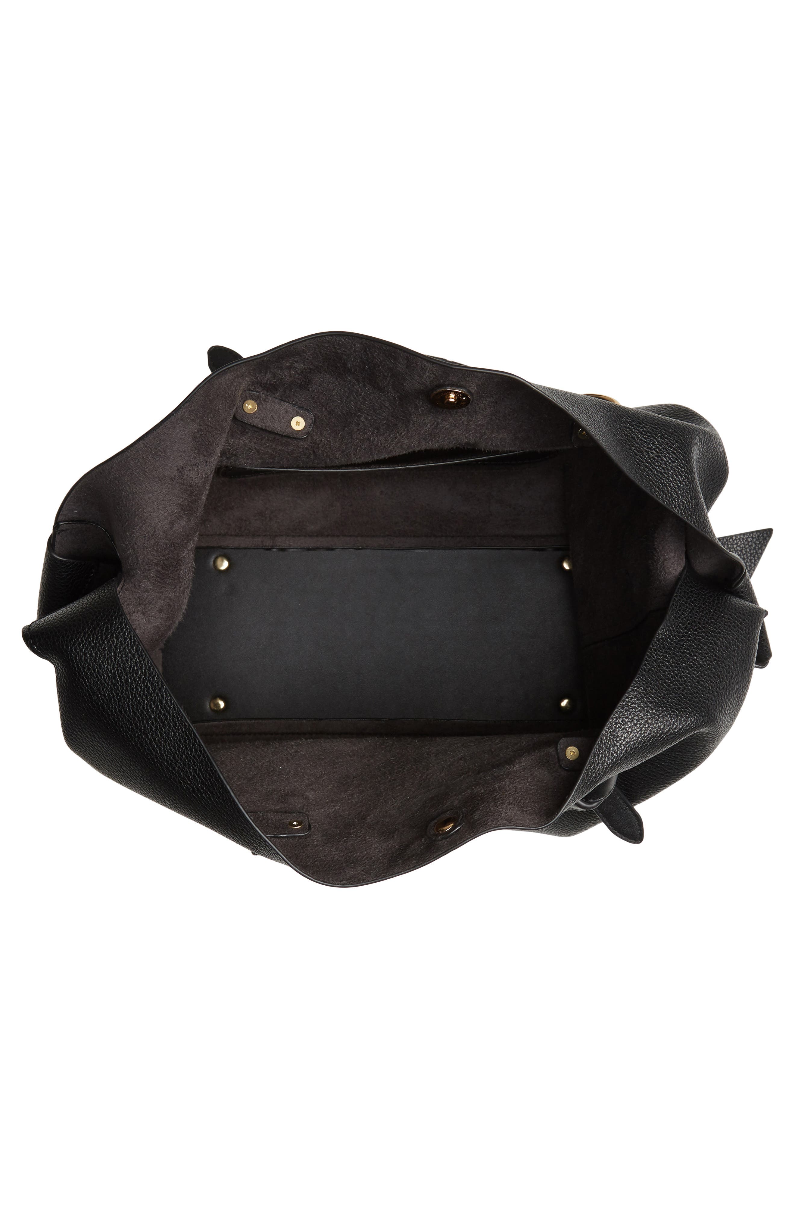 Sondra Roberts Faux Leather Satchel, Alternate, color, 