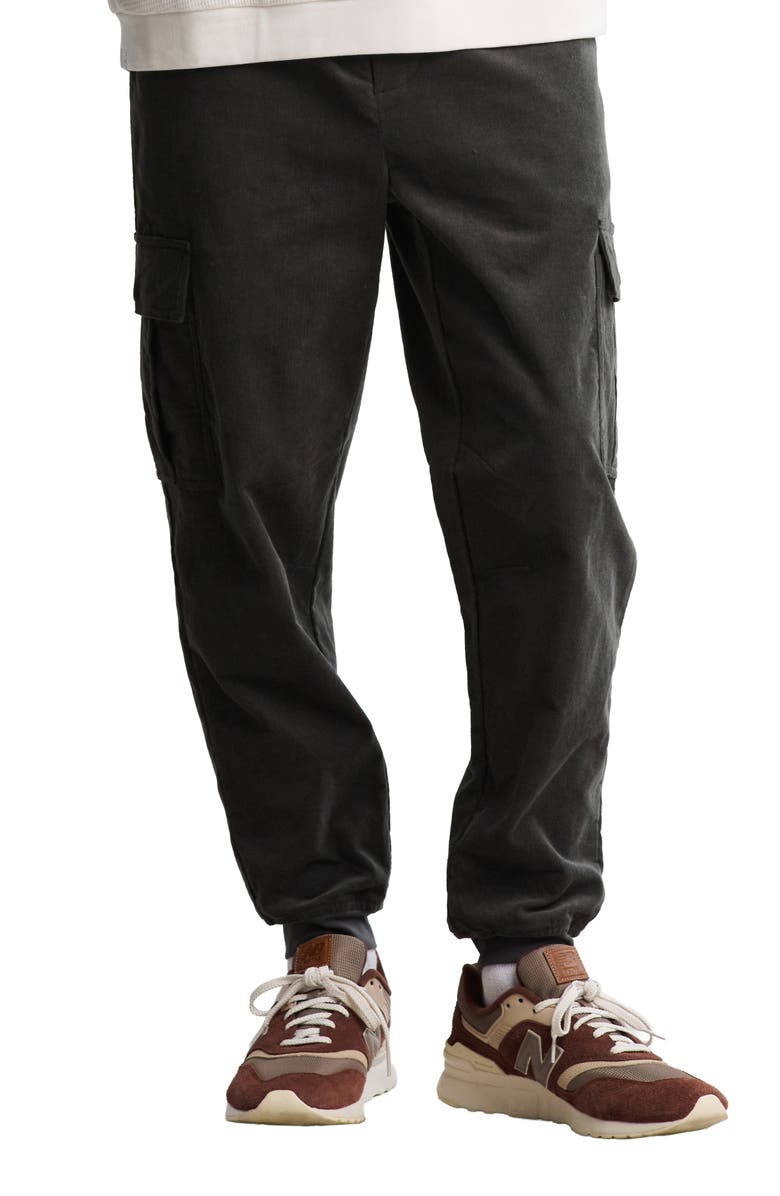 Barefoot Dreams<sup>®</sup> Malibu Collection<sup>®</sup> Corduroy Joggers, Main, color, Dark Moss