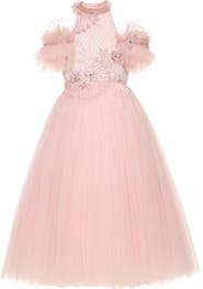 Tulleen Freya Lace Embellished Tulle Gown