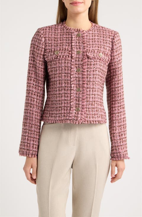 Sequin Bouclé Jacket