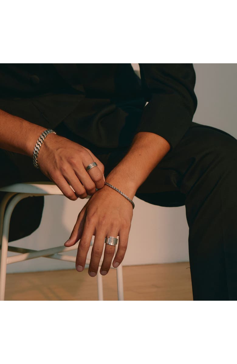 LOUPN Spiga Chain Bracelet, Alternate, color, Silver