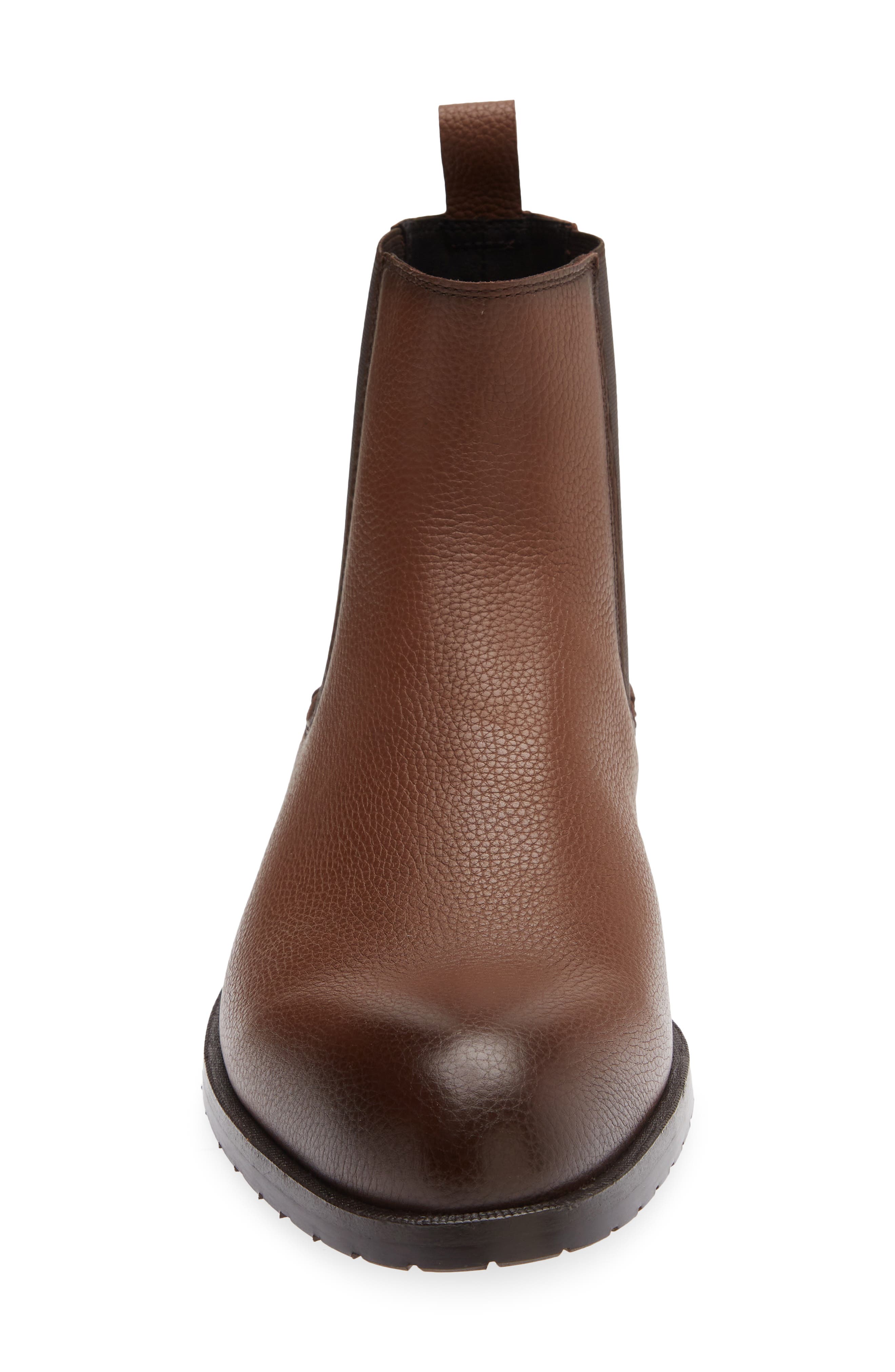 Tayil Leather Chelsea Boot, Alternate, color, MEDIUM BROWN